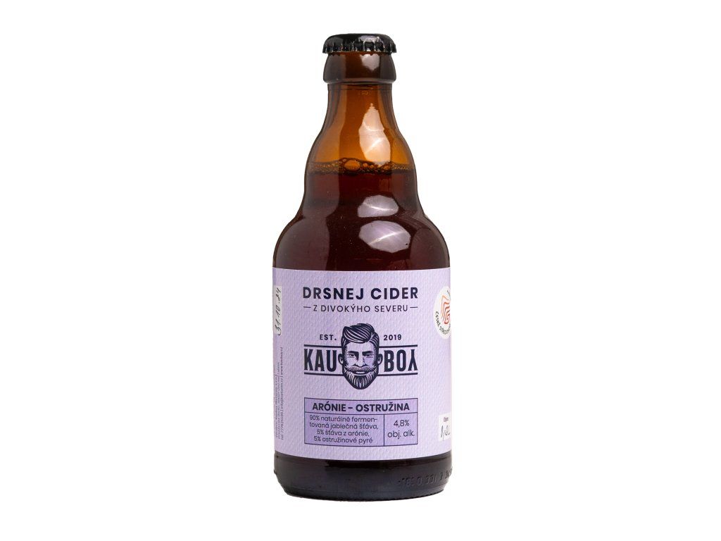 Cider z Arónie a ostružiny