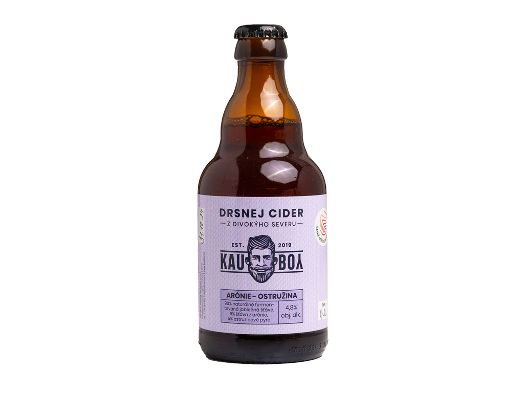 Cider z Arónie a ostružiny